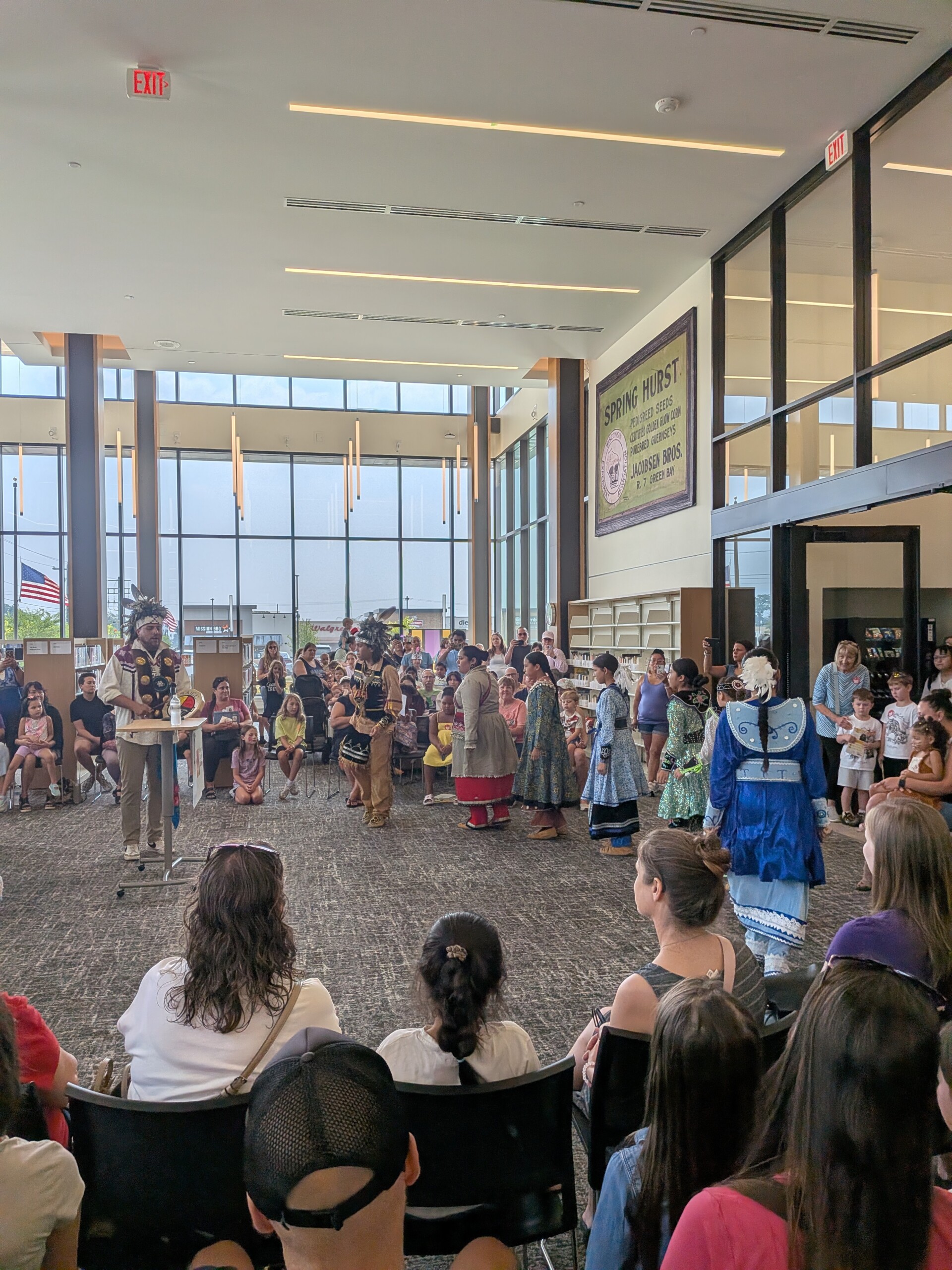 20260718 Pamperin Grand Opening Oneida dancers 5